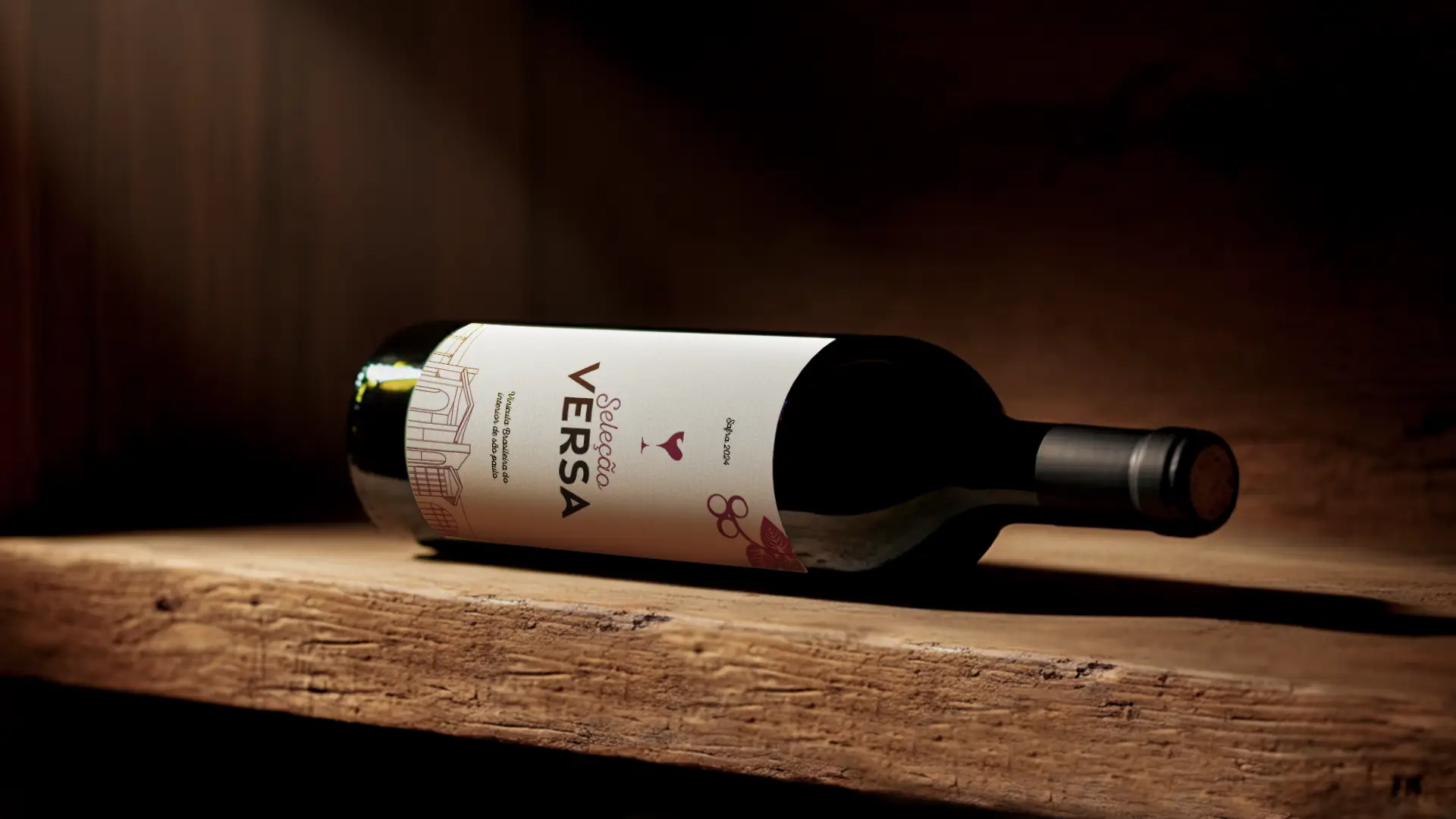 Versa Wines Visual Identity: Identidade Visual Completa