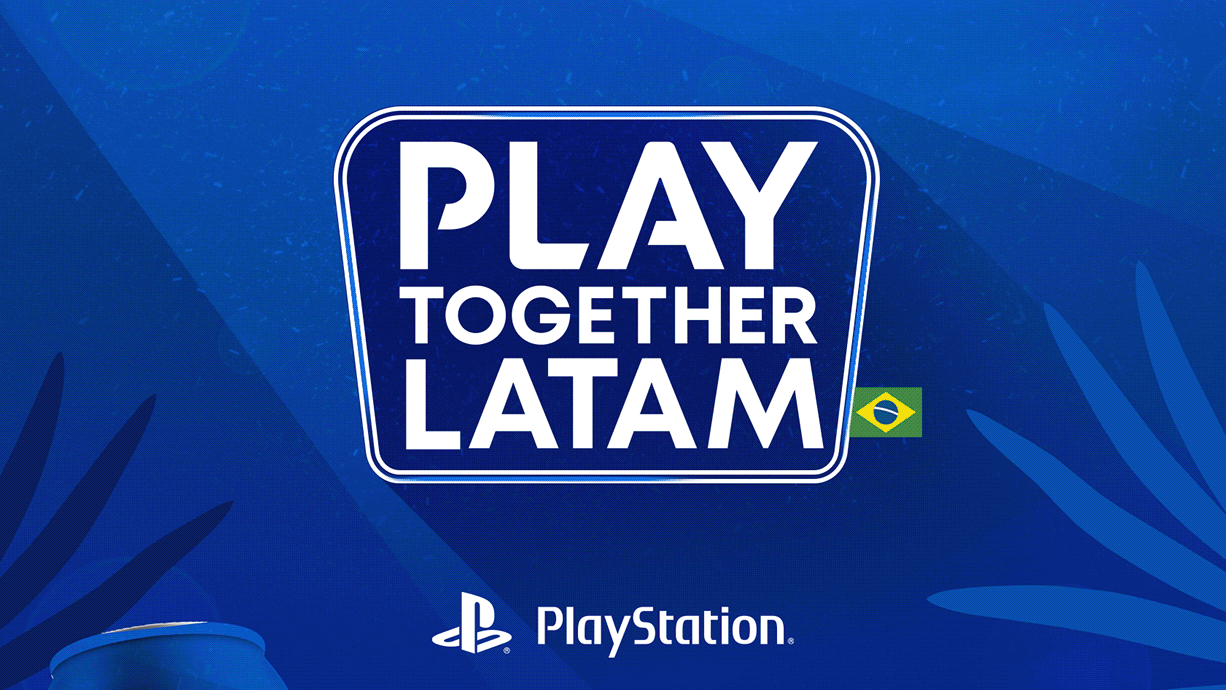PLAY TOGETHER LATAM – PLAYSTATION: Conceito, Naming, Key Visual e Aplicações