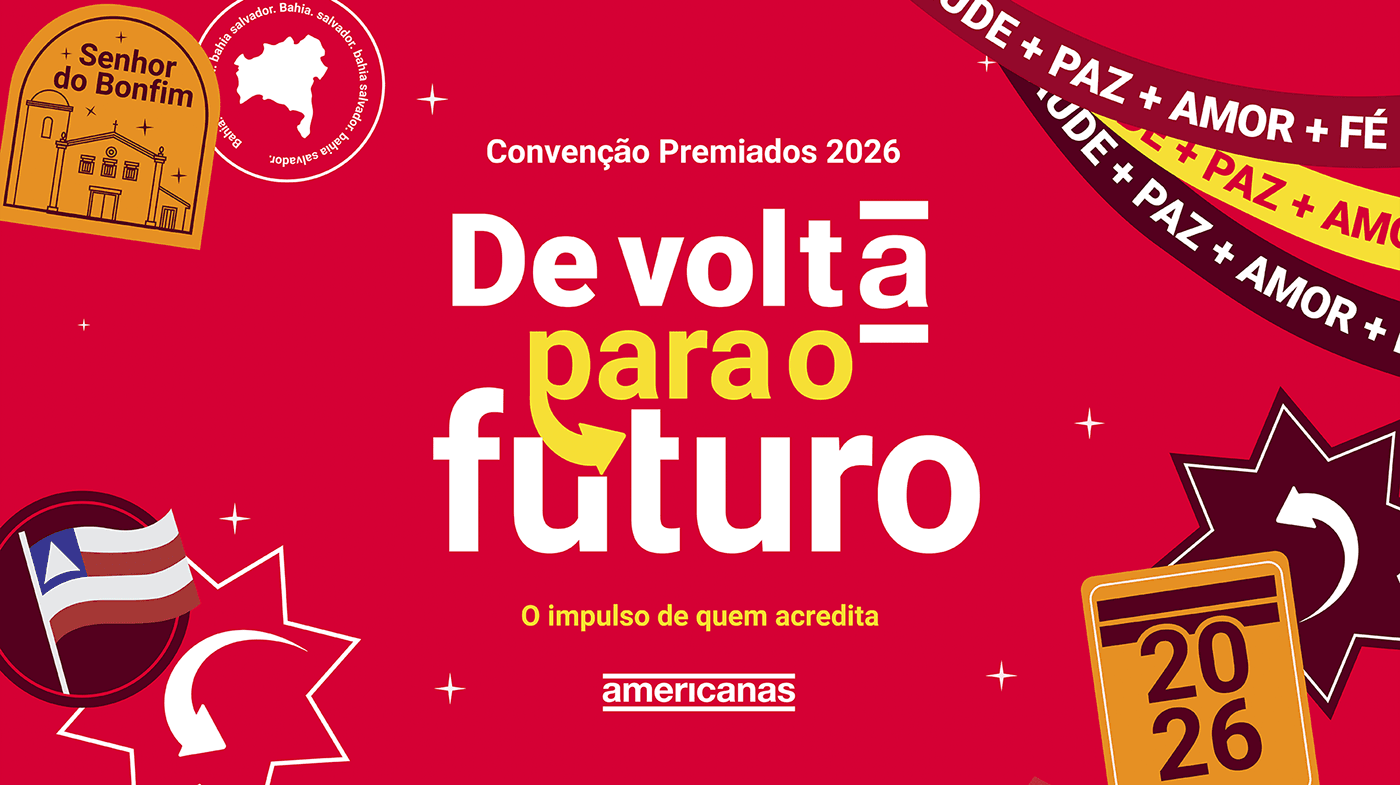Convenção Premiados americanas 2026: Conceito, Key Visual, Motion e Aplicações
